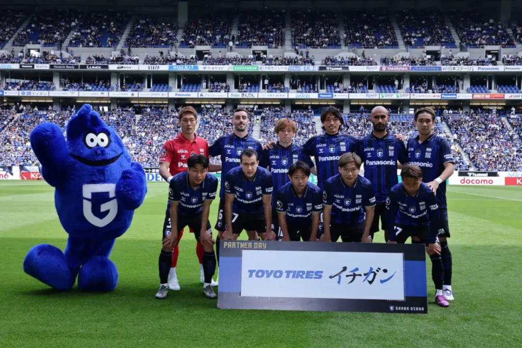 Gamba Osaka là một trong những CLB giành nhiều điểm nhất ở lượt về J-League 2025.