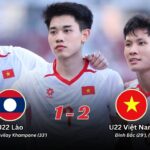 Kết Quả Trận Đấu U22 Lào 1-2 U22 Việt Nam