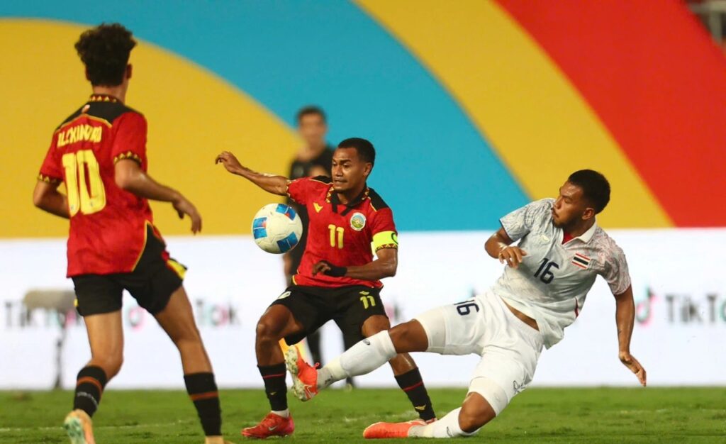 U22 Thái Lan khởi đầu hoàn hảo với chiến thắng đậm đà 6-1 trước U22 Đông Timor.