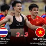 U22 Thái Lan 2-3 U22 Việt Nam