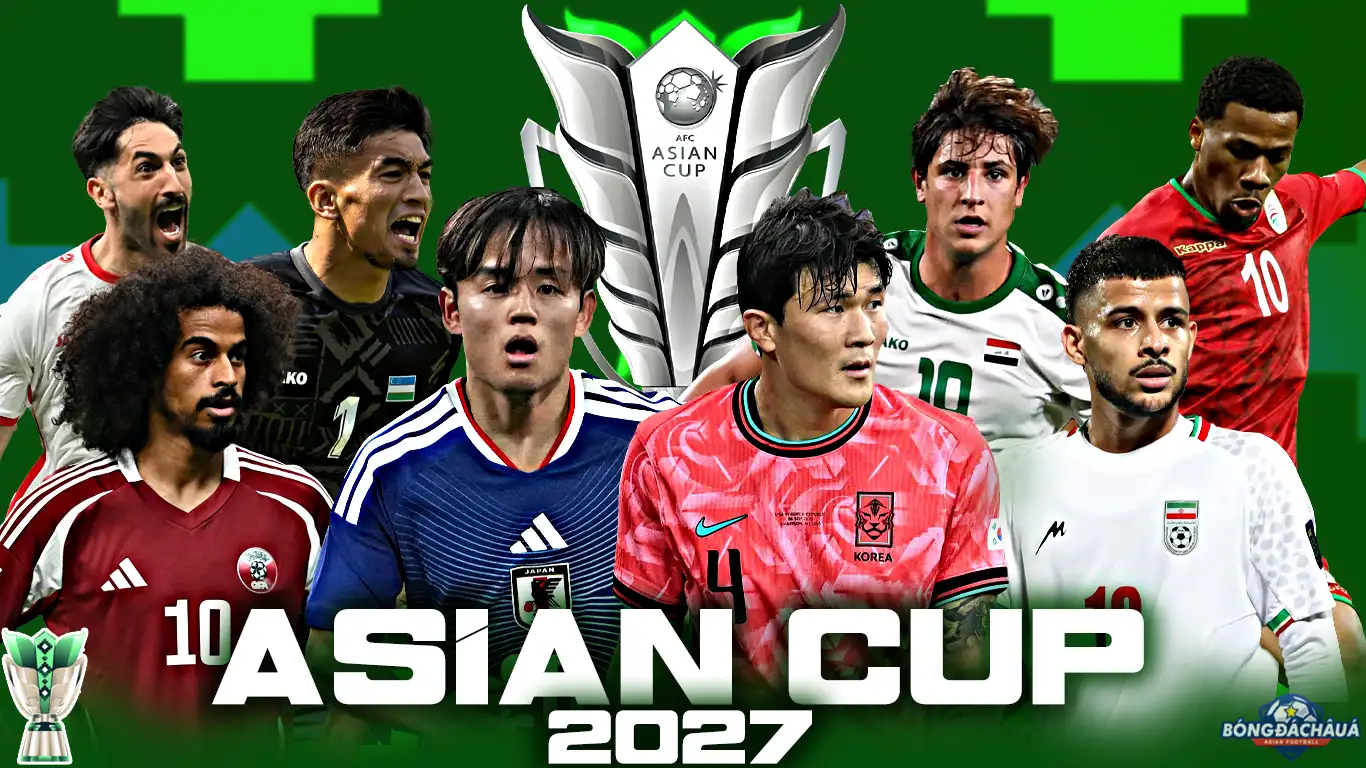 AFC Asian Cup Lịch Sử, Thể Thức Mới & Danh Sách Đội Dự VCK 2027