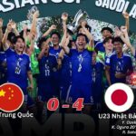 Chung Kết U23 Asian Cup 2026 U23 Trung Quốc 0-4 U23 Nhật Bản