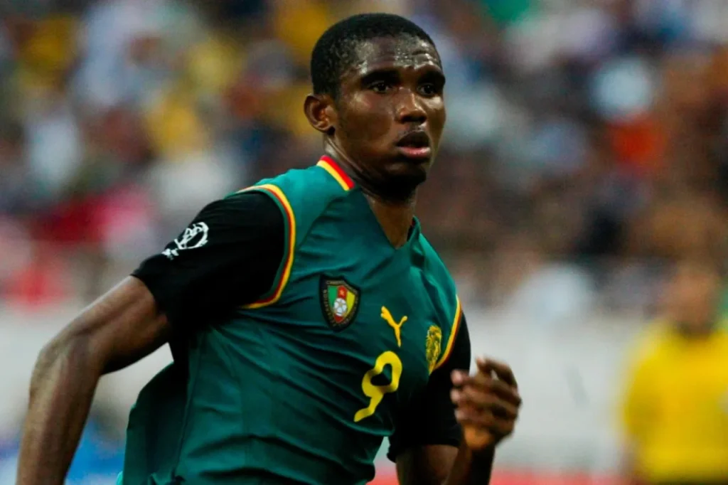 Samuel Eto’o (Cameroon - World Cup 1998)