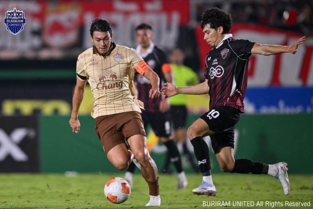 Buriram United thắng nhọc nhằn 1-0 khi làm khách trước Uthai Thani FC.