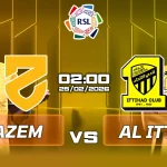 Al Hazm đối đầu Al Ittihad, 2h00 ngày 25/02/2026