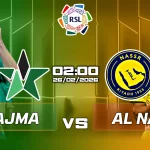 Al Najma đối đầu Al Nassr, 0200 ngày 26/02/2026
