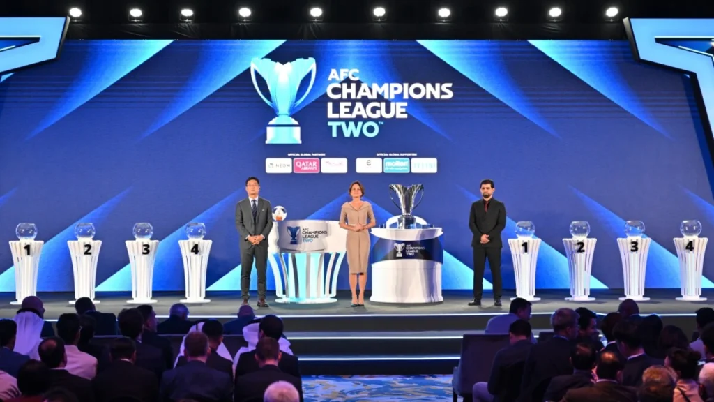 Lễ bốc thăm chia bảng AFC Champions League Two 2025/26.