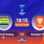 Persib Bandung vs Ratchaburi FC