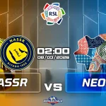 Al Nassr đối đầu Neom SC, 2h00 ngày 08/03/2026