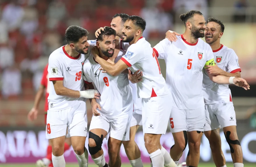 Đội tuyển Jordan đánh bại 3-0 Oman, giành được vé tham gia vòng chung kết World Cup 2026. Ảnh: AFC