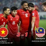 Kết Quả Trận Đấu Vòng Loại Thứ 3 Asian Cup 2027 Việt Nam 3-1 Malaysia