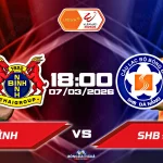 Ninh Bình vs SHB Đà Nẵng ,1800 ngày 07/03/2026