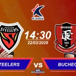 Pohang Steelers đối đầu Bucheon 1995,