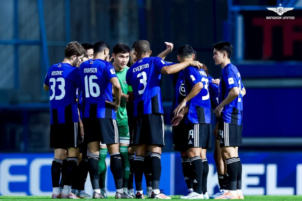 True Bangkok United luôn nằm trong nhóm dẫn đầu tại Thai League. Ảnh: True Bangkok United