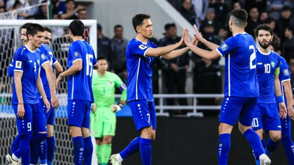 Uzbekistan xuất sắc giành được vé tham dự VCK World Cup 2026. Ảnh: AFC