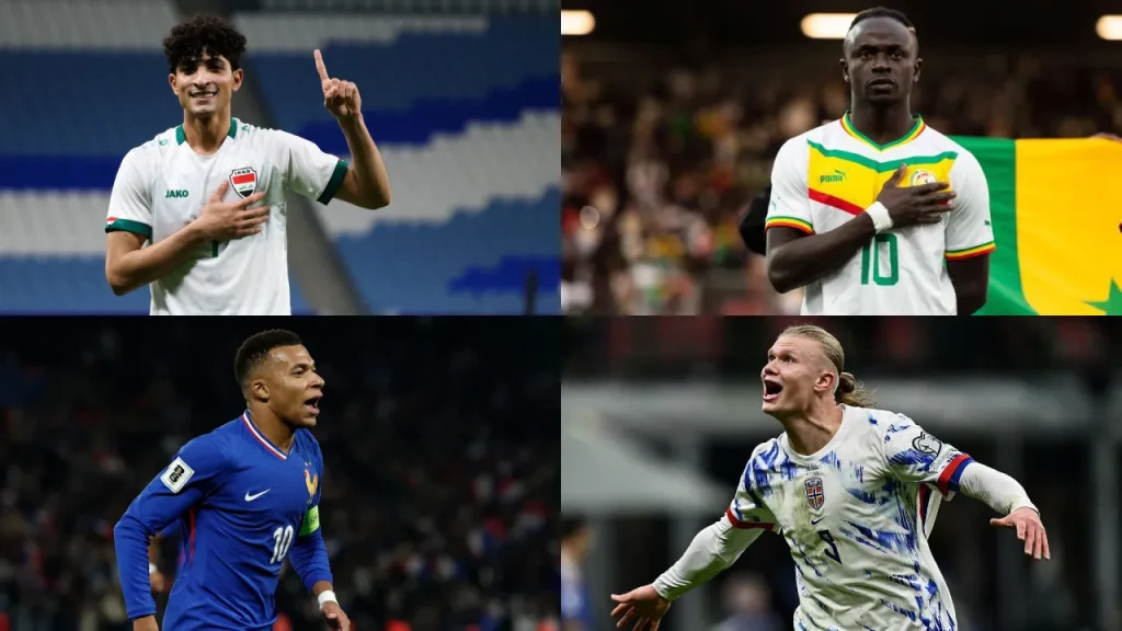 Bảng I (Pháp, Senegal, Na Uy, Iraq)