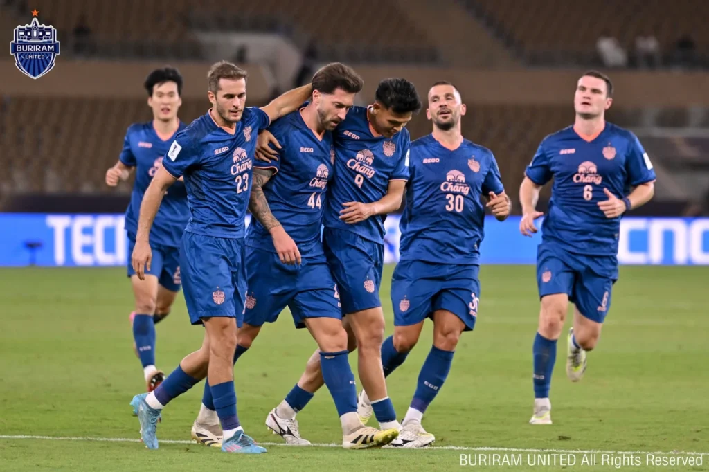 Buriram United sở hữu hàng công chất lượng bậc nhất khu vực. Ảnh: Buriram United