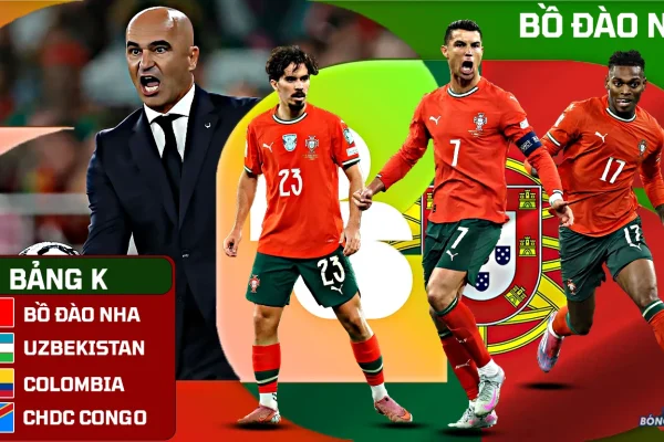 Đội Tuyển Bồ Đào Nha: Lịch Sử, Thành Tích và Lịch Thi Đấu World Cup 2026