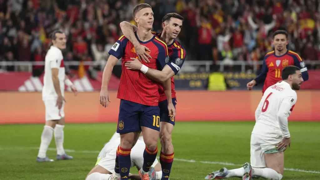 Đội tuyển Tây Ban Nha chính thức giành vé dự World Cup 2026. Ảnh: FIFA