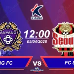 FC Anyang đối đầu FC Seoul, 12h00 ngày 05042026