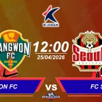 Gangwon FC đối đầu FC Seoul, 12h00 ngày 25042026