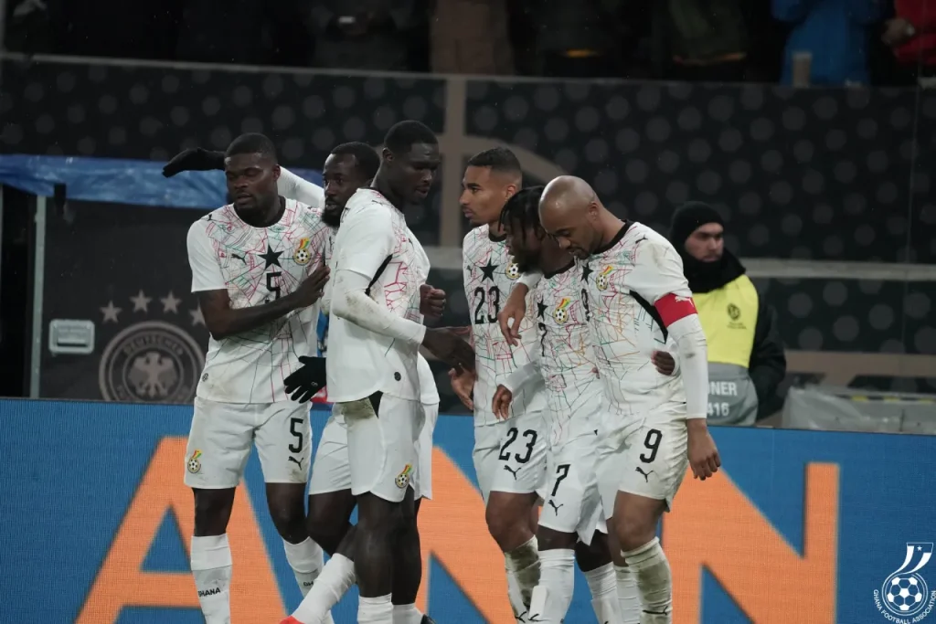 Ghana 1-2 Đức. Ảnh: GHA