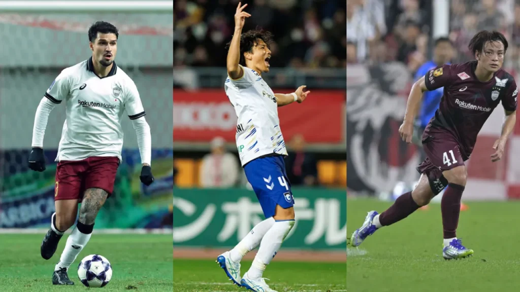Hậu vệ: Matheus Thuler (Vissel Kobe), Shinnosuke Nakatani (Gamba Osaka), Katsuya Nagato (Vissel Kobe)