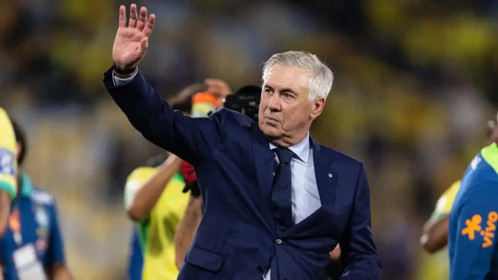 Huấn luyện viên Carlo Ancelotti mở ra kỷ nguyên mới cho đội tuyển Brazil. Ảnh: FIFA