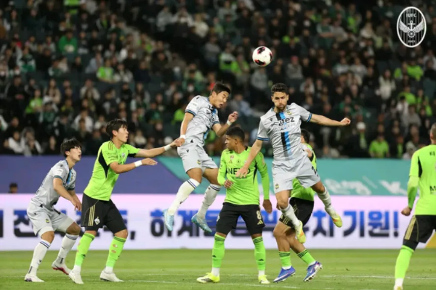 Incheon united vòng 9 k league 2026