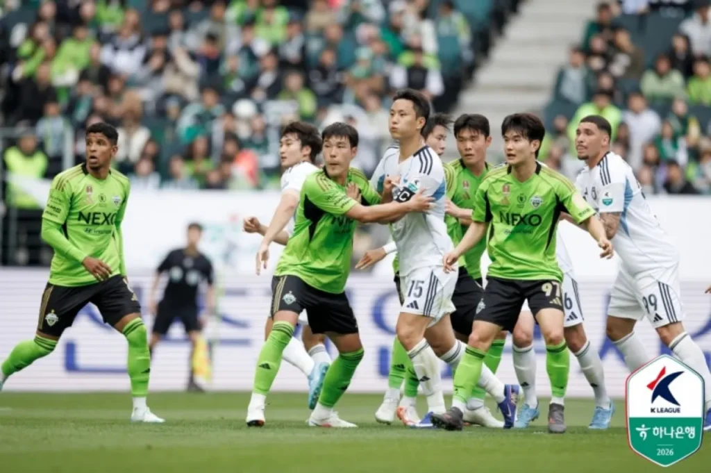jeonbuk vòng 6 k league 2026