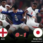 Kết Quả Giao Hữu Quốc Tế Anh 0-1 Nhật Bản