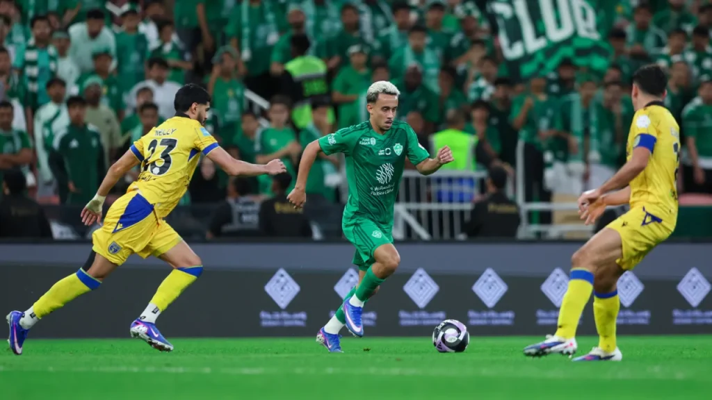Al Khaleej 1-4 Al Ahli. Ảnh: Bein Sport