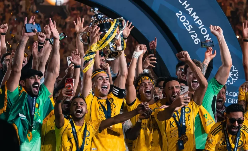Al nassr 4-1 damac. Ảnh: Spl.com.sa