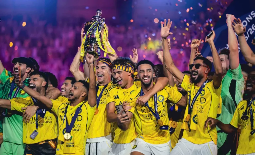 Al nassr là nha vô địch saudi pro league 2025/266. Ảnh: Spl.com.sa