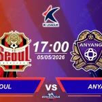 FC Seoul đối đầu Anyang FC, 17h00 ngày 05/05/2026