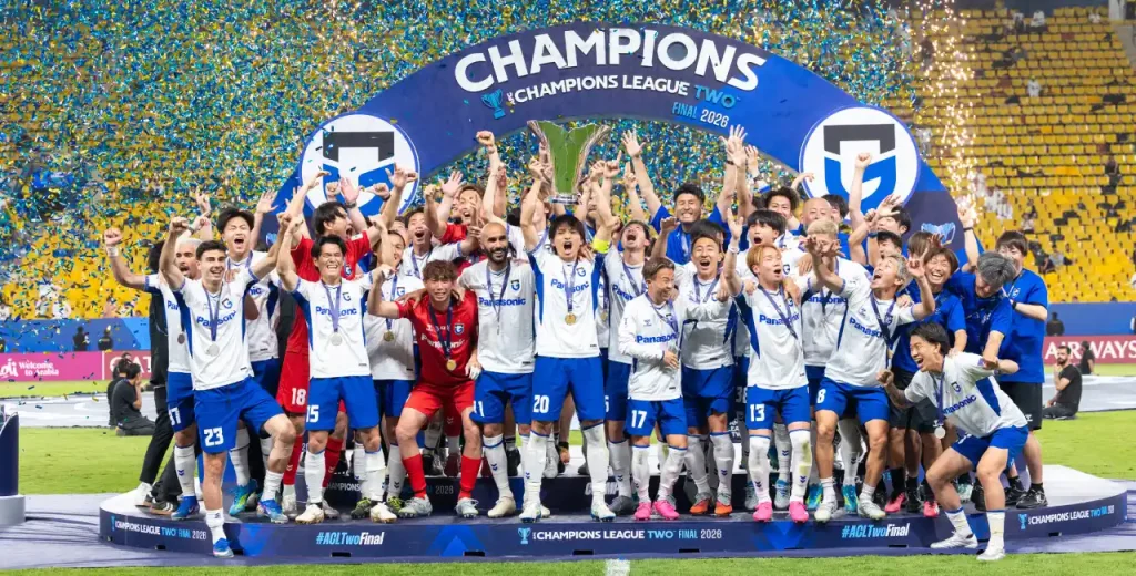 Gamba Osaka trở thành nhà vô địch AFC Champions League Two mùa 2025/26. Ảnh: AFC