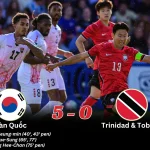 Hàn Quốc 5-0 Trinidad & Tobago