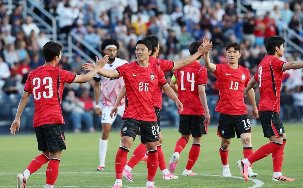 Đội tuyển Hàn Quốc hủy diệt Trinidad & Tobago 5-0 trong trận giao hữu trước thềm World Cup 2026. Ảnh: FIFA
