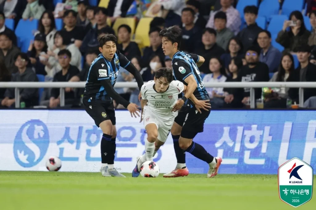 Pohang Steelers vòng 14 k league 2026