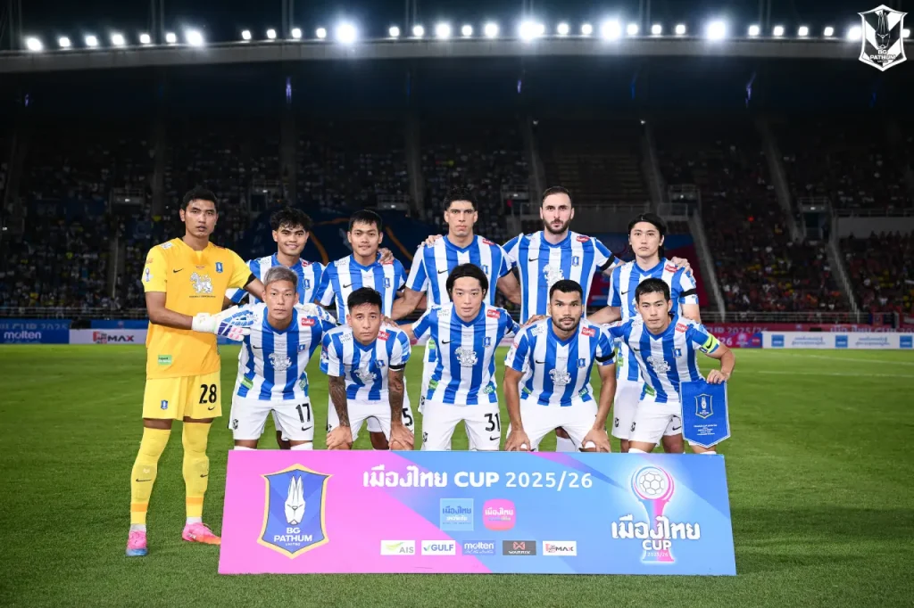 BG Pathum United chính thức giành tấm vé dự vòng bảng AFC Champions League Two 2026/27. Ảnh: BG Pathum United