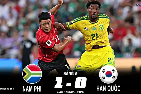 Hàn Quốc 0-1 Nam phi