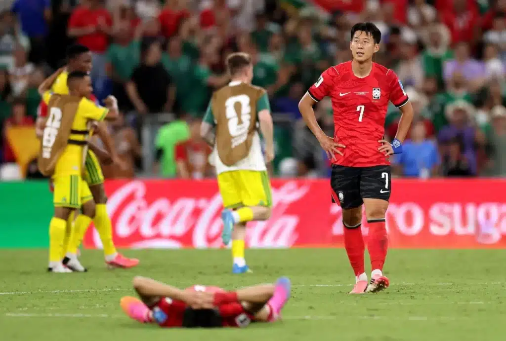 Hàn Quốc thi đấu bạc nhược, để thua 0-1 trước tuyển Nam Phi. Ảnh: FIFA