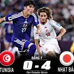 Nhật Bản Thắng Hủy Diệt 4-0