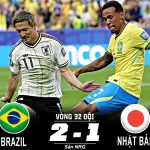 Nhật Bản Thua 1-2 Trước Brazil