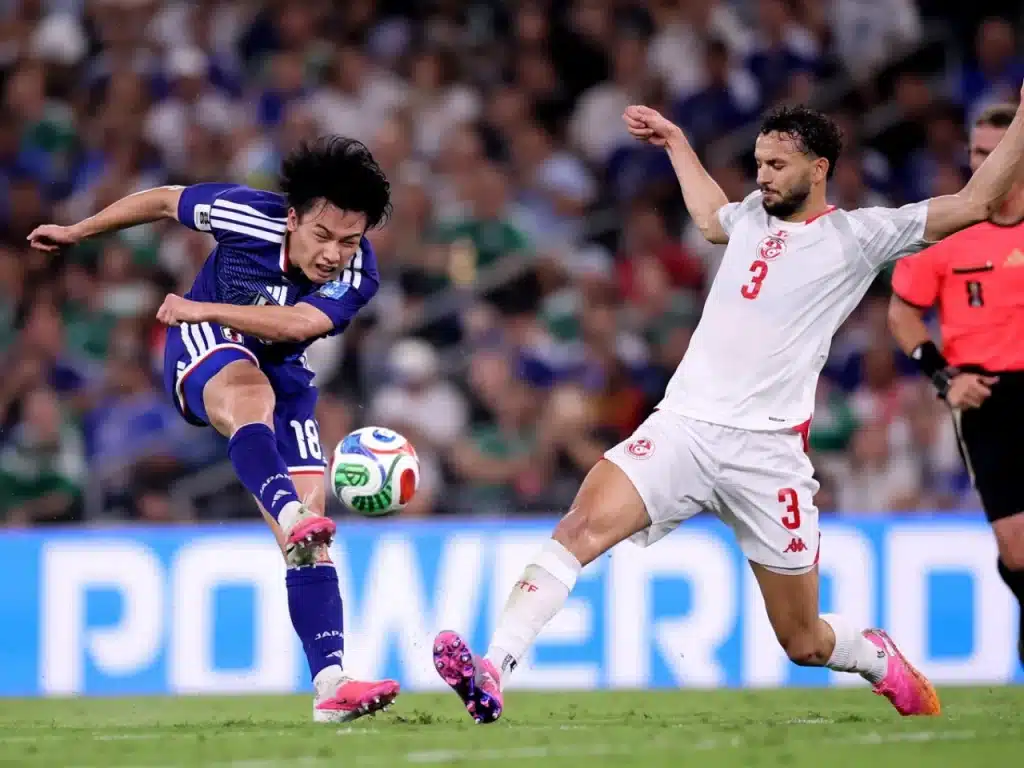 Đội tuyển Nhật Bản hủy diệt Tunisia với cách biệt 4 bàn không gỡ. Ảnh: FIFA