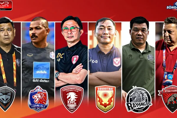 6 Câu Lạc Bộ Thai League Chia Tay Huấn Luyện Viên Ngay Trước Thềm Mùa Giải Mới