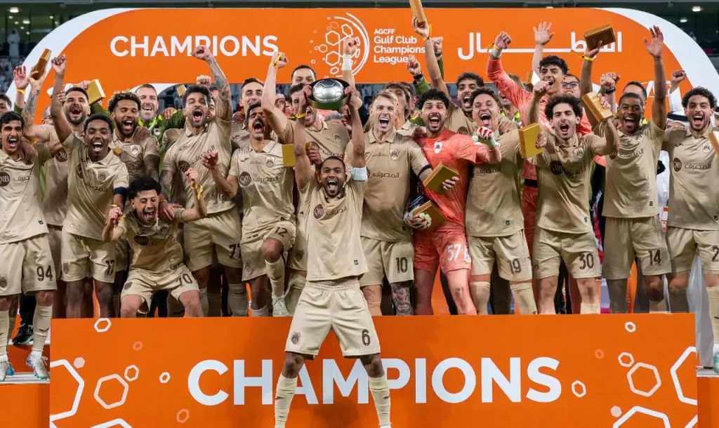 Al-Rayyan SC vô địch AGCFF Gulf Club Champions League 2025/26. Ảnh: Al-Rayyan SC