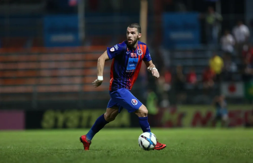 Dragan Boskovic là cầu thủ có mức phí chuyển nhượng cao nhất lịch sử Thai League. Ảnh: Port FC