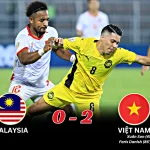 Malaysia 0-2 Việt Nam