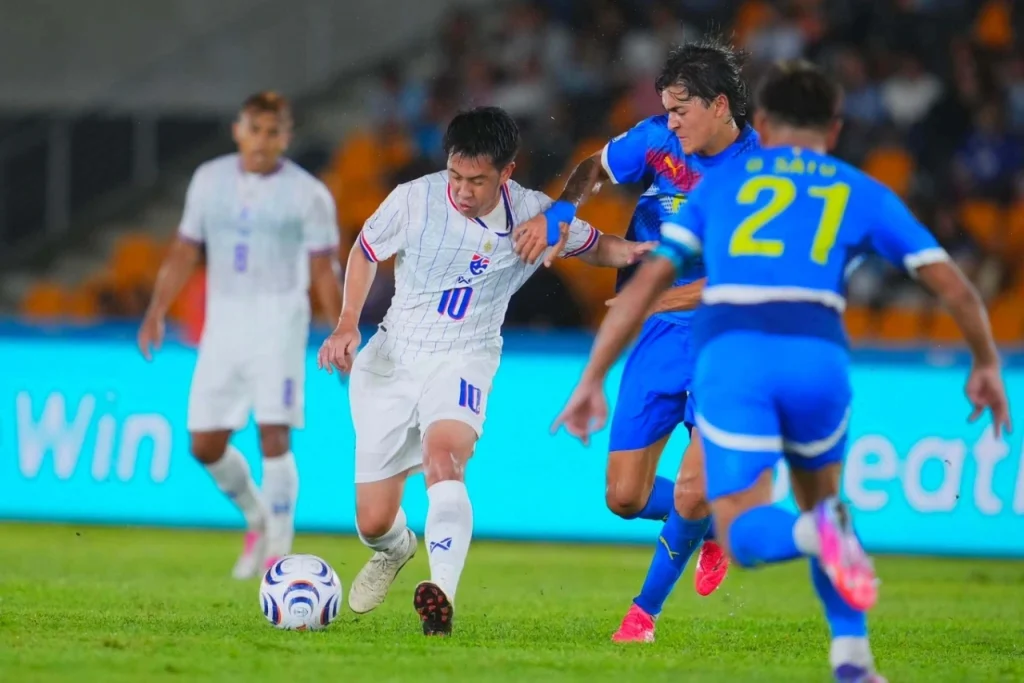 Thái Lan giành chiến thắng tối thiểu 1-0 trước Philippines, giành vé vào bán kết. Ảnh: ASEAN Cup